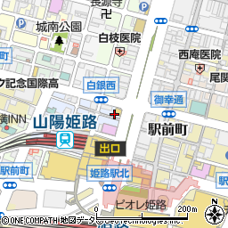 兵庫県姫路市南町59周辺の地図