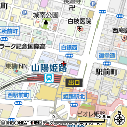 兵庫県姫路市南町40周辺の地図