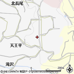 愛知県豊橋市石巻小野田町天王平周辺の地図