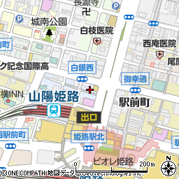 兵庫県姫路市南町60周辺の地図