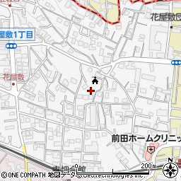 兵庫県川西市花屋敷1丁目19周辺の地図