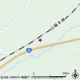 兵庫県赤穂郡上郡町梨ケ原175周辺の地図