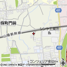 兵庫県たつの市揖保町門前399周辺の地図