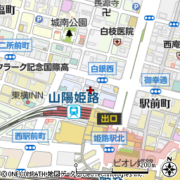 兵庫県姫路市南町38周辺の地図