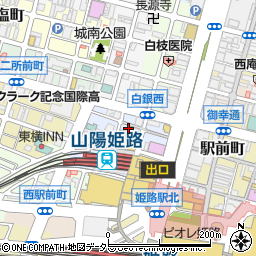 兵庫県姫路市南町37周辺の地図