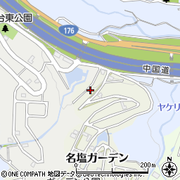 兵庫県西宮市名塩ガーデン1周辺の地図