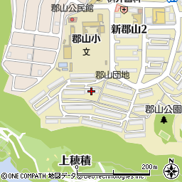 茨木郡山Ｂ住宅Ａ－２８棟周辺の地図