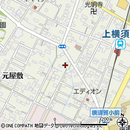 愛知県西尾市吉良町上横須賀五反田5周辺の地図