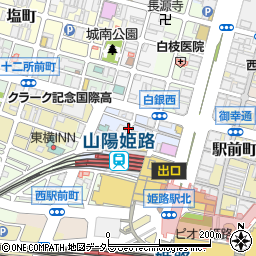 兵庫県姫路市南町30周辺の地図