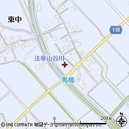 兵庫県加古川市志方町東中64周辺の地図