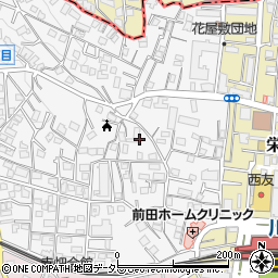 兵庫県川西市花屋敷1丁目8周辺の地図
