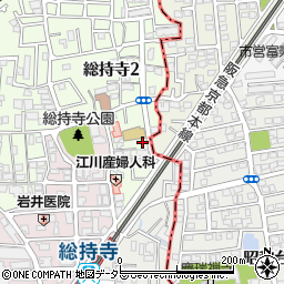 茨木市立　地域子育て支援センター総持寺保育所周辺の地図