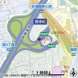 名神茨木周辺の地図