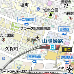 兵庫県姫路市忍町39周辺の地図