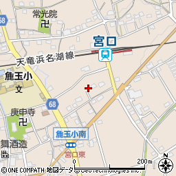 静岡県浜松市浜名区宮口168周辺の地図