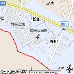 シャトー松田周辺の地図