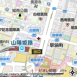 兵庫県姫路市南町64周辺の地図