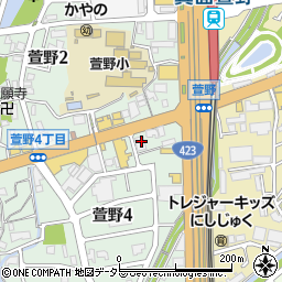 ハラダ製茶株式会社　大阪営業所周辺の地図
