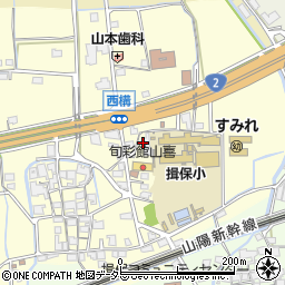 兵庫西農協揖保支店周辺の地図