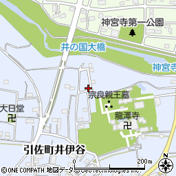 静岡県浜松市浜名区引佐町井伊谷1991周辺の地図