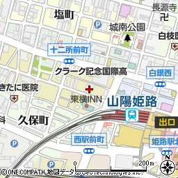 兵庫県姫路市忍町44周辺の地図
