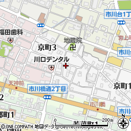 兵庫県姫路市京町2丁目40周辺の地図