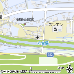 静岡県島田市御請171周辺の地図