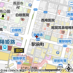 ファミリーマート姫路みゆき通店周辺の地図
