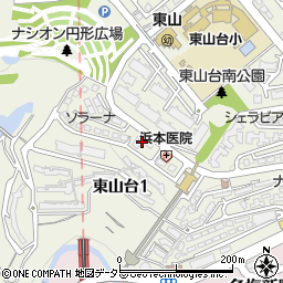 東山ぽぽ保育園分園周辺の地図