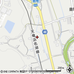 静岡県磐田市敷地593周辺の地図