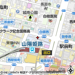 兵庫県姫路市南町71周辺の地図
