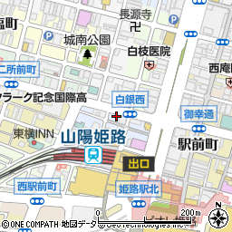 兵庫県姫路市南町73周辺の地図