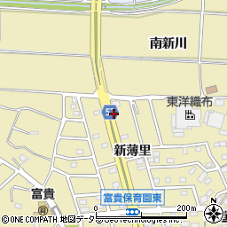 愛知県武豊町（知多郡）冨貴（一ノ坪）周辺の地図