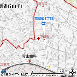 兵庫県川西市花屋敷2丁目2-16周辺の地図