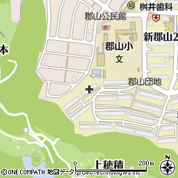 茨木郡山Ａ住宅Ａ－２６棟周辺の地図