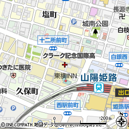 兵庫県姫路市忍町58周辺の地図