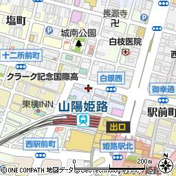 兵庫県姫路市南町76周辺の地図
