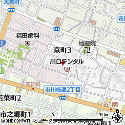 兵庫県姫路市京町3丁目4周辺の地図