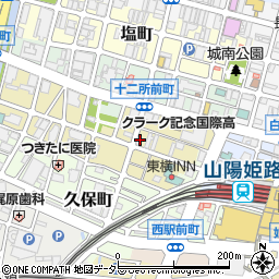 兵庫県姫路市忍町54周辺の地図