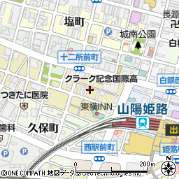 兵庫県姫路市忍町57周辺の地図