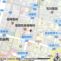 姫路大工町郵便局周辺の地図