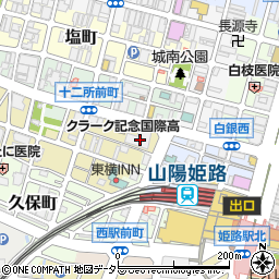 兵庫県姫路市忍町68周辺の地図