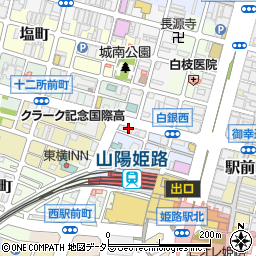 兵庫県姫路市南町82周辺の地図