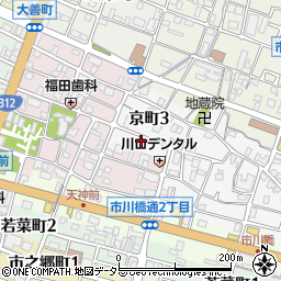 兵庫県姫路市京町3丁目5周辺の地図