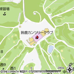 鈴鹿カンツリークラブ周辺の地図