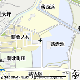 京都府京田辺市薪桑ノ木60周辺の地図