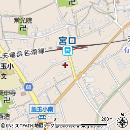 静岡県浜松市浜名区宮口108周辺の地図