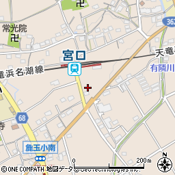 静岡県浜松市浜名区宮口102周辺の地図