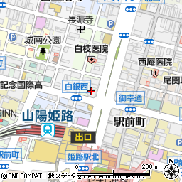りそな銀行姫路支店周辺の地図