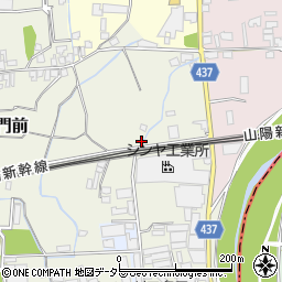 兵庫県たつの市揖保町門前392周辺の地図